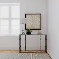 Picture of  COMMERCE & MARKET SMALL STONE AND METAL CONSOLE     