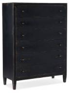 Picture of CIAO BELLA SIX-DRAWER CHEST- BLACK         