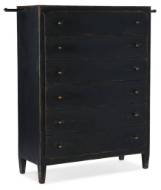 Picture of CIAO BELLA SIX-DRAWER CHEST- BLACK         
