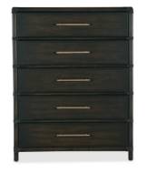 Picture of RETREAT POLE RATTAN FIVE-DRAWER CHEST         