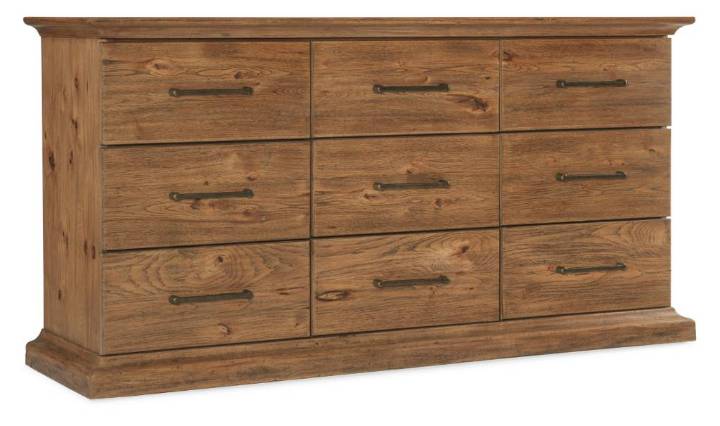 Picture of BIG SKY NINE DRAWER DRESSER         
