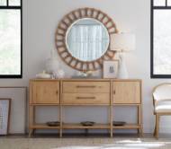 Picture of RETREAT POLE RATTAN ACCENT MIRROR         