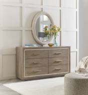 Picture of SERENITY AMELIA OVAL MIRROR          