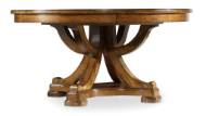 Picture of  TYNECASTLE ROUND PEDESTAL DINING TABLE WITH ONE 18'' LEAF    