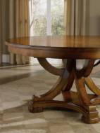 Picture of  TYNECASTLE ROUND PEDESTAL DINING TABLE WITH ONE 18'' LEAF    