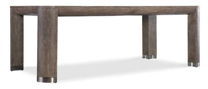 Picture of  MODERN MOOD LEG DINING TABLE W/1-24IN LEAF      