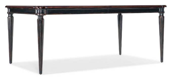 Picture of  CHARLESTON RECTANGLE LEG DINING TABLE W-2-22IN LEAVES      