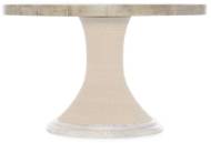Picture of  AMANI 48IN ROUND PEDESTAL DINING TABLE WITH WOOD TOP    
