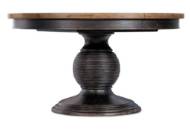 Picture of  AMERICANA ROUND PEDESTAL DINING TABLE W/1-22IN LEAF      