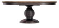 Picture of  AMERICANA ROUND PEDESTAL DINING TABLE W/1-22IN LEAF      