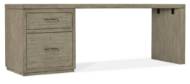 Picture of  LINVILLE FALLS DESK - 84IN TOP-SMALL FILE AND LEG    