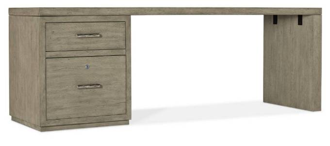 Picture of  LINVILLE FALLS DESK - 84IN TOP-SMALL FILE AND LEG    