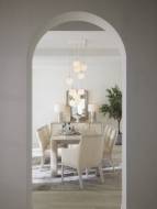 Picture of  MODERN MOOD LEG DINING TABLE W/1-24IN LEAF      