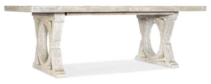 Picture of  SERENITY TOPSAIL RECTANGLE DINING TABLE W/2-18IN LEAVES      