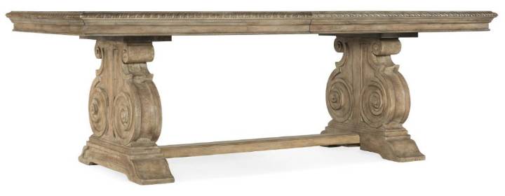 Picture of  CASTELLA RECTANGLE DINING TABLE W/2-20IN LEAVES       