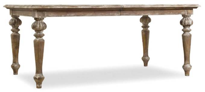 Picture of  CHATELET RECTANGLE LEG DINING TABLE WITH TWO 18'' LEAVES    