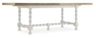 Picture of  CIAO BELLA 84IN TRESTLE TABLE W/ 2-18IN LEAVES-NATURAL/GRAY     