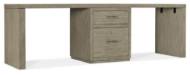 Picture of  LINVILLE FALLS DESK - 96IN TOP-SMALL FILE AND 2 LEGS   