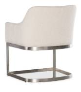 Picture of  MODERN MOOD UPHOLSTERED ARM CHAIR W/METAL BASE      