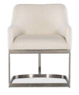 Picture of  MODERN MOOD UPHOLSTERED ARM CHAIR W/METAL BASE      