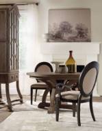 Picture of  CORSICA OVAL BACK SIDE CHAIR - 2 PER CARTON/PRICE EA   