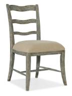 Picture of  ALFRESCO LA RIVA UPHOLSTERED SEAT SIDE CHAIR - 2 PER CARTON/PRICE EA 