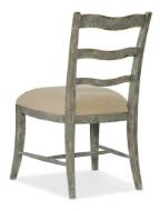 Picture of  ALFRESCO LA RIVA UPHOLSTERED SEAT SIDE CHAIR - 2 PER CARTON/PRICE EA 