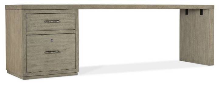 Picture of  LINVILLE FALLS DESK - 96IN TOP-SMALL FILE AND 1 LEG   