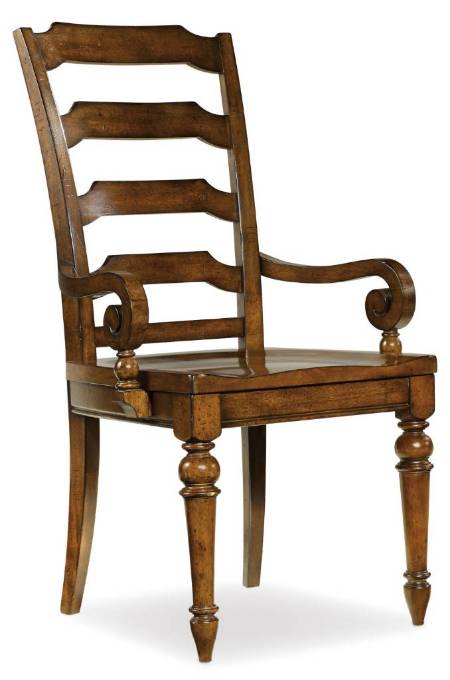 Picture of  TYNECASTLE LADDERBACK ARM CHAIR - 2 PER CARTON/PRICE EA    