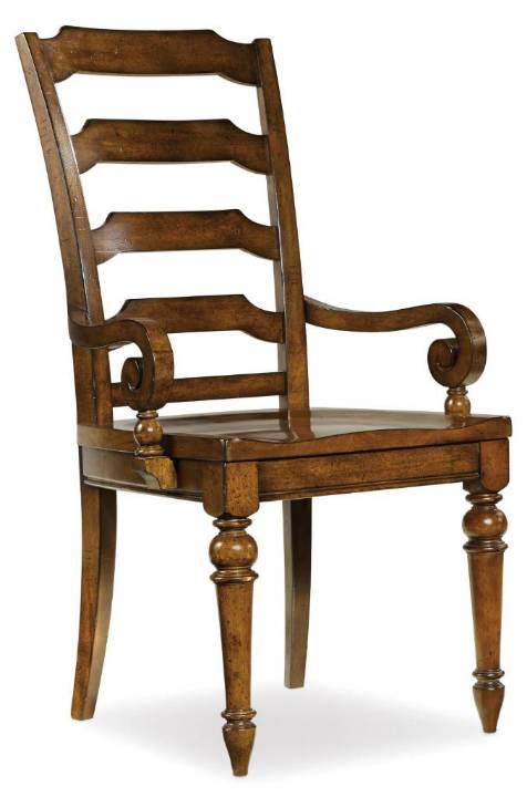 Picture of  TYNECASTLE LADDERBACK ARM CHAIR - 2 PER CARTON/PRICE EA    