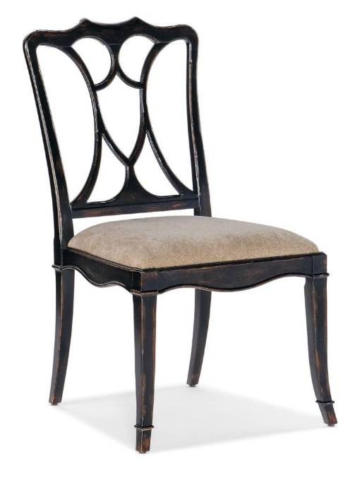 Picture of  CHARLESTON UPHOLSTERED SEAT SIDE CHAIR-2 PER CARTON/PRICE EA     