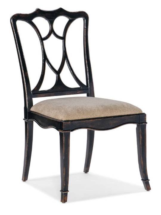 Picture of  CHARLESTON UPHOLSTERED SEAT SIDE CHAIR-2 PER CARTON/PRICE EA     