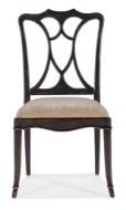 Picture of  CHARLESTON UPHOLSTERED SEAT SIDE CHAIR-2 PER CARTON/PRICE EA     