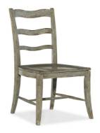 Picture of  ALFRESCO LA RIVA LADDER BACK SIDE CHAIR - 2 PER CARTON/PRICE EA 