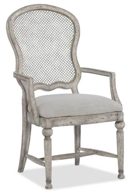 Picture of  BOHEME GASTON METAL BACK ARM CHAIR - 2 PER CARTON/PRICE EA  