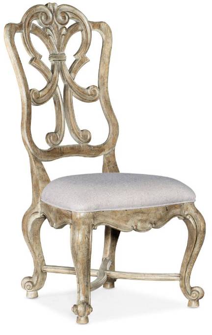 Picture of  CASTELLA WOOD BACK SIDE CHAIR - 2 PER CARTON/PRICE EA   