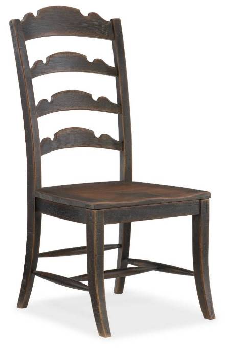 Picture of  HILL COUNTRY TWIN SISTERS LADDERBACK SIDE CHAIR - 2 PER CARTON/PRICE EA 