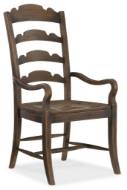 Picture of  HILL COUNTRY TWIN SISTERS LADDERBACK ARM CHAIR - 2 PER CARTON/PRICE EA 