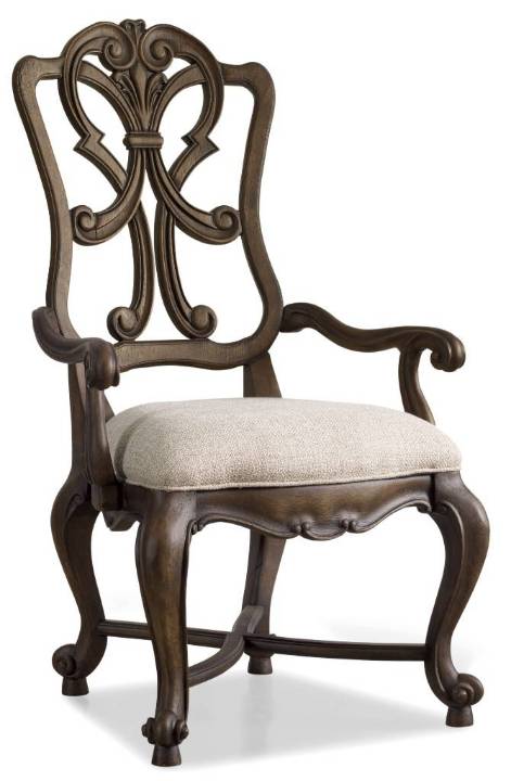 Picture of  RHAPSODY WOOD BACK ARM CHAIR - 2 PER CARTON/PRICE EA   