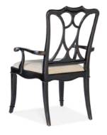 Picture of  CHARLESTON UPHOLSTERED SEAT ARM CHAIR-2 PER CARTON/PRICE EA     