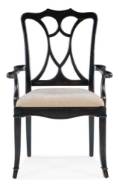 Picture of  CHARLESTON UPHOLSTERED SEAT ARM CHAIR-2 PER CARTON/PRICE EA     