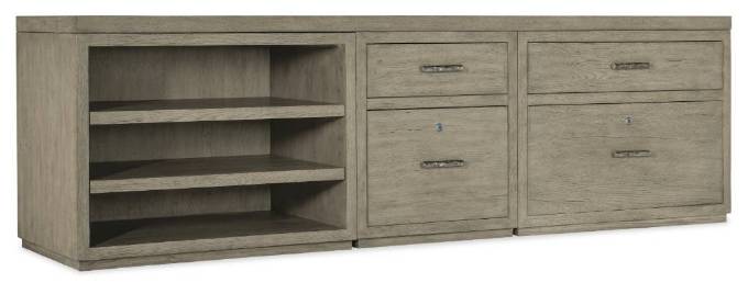 Picture of  LINVILLE FALLS CREDENZA - 96IN TOP-SMALL FILE-LATERAL FILE AND OPEN   