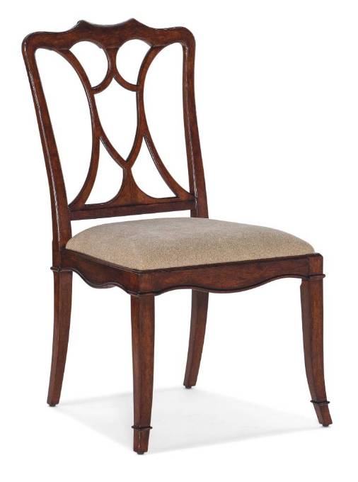 Picture of  CHARLESTON UPHOLSTERED SEAT SIDE CHAIR-2 PER CARTON/PRICE EA     