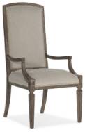 Picture of  WOODLANDS ARCHED UPHOLSTERED ARM CHAIR - 2 PER CARTON/PRICE EA   