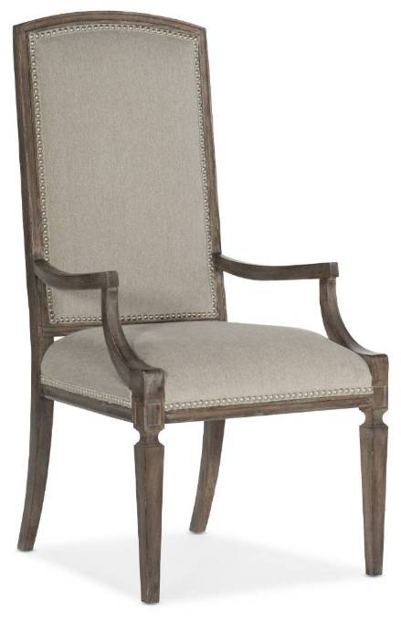 Picture of  WOODLANDS ARCHED UPHOLSTERED ARM CHAIR - 2 PER CARTON/PRICE EA   