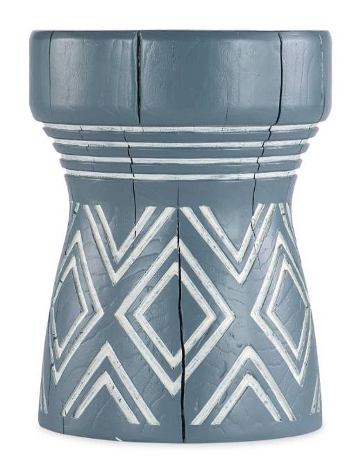 Picture of  COMMERCE & MARKET CARVED STUMP SIDE TABLE      