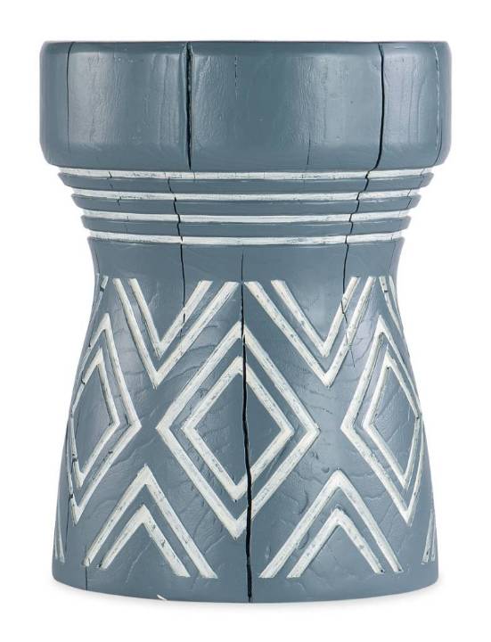 Picture of  COMMERCE & MARKET CARVED STUMP SIDE TABLE      