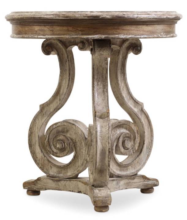 Picture of  CHATELET SCROLL ACCENT TABLE         