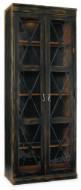 Picture of  SANCTUARY TWO-DOOR THIN DISPLAY CABINET - EBONY      