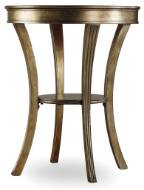 Picture of  SANCTUARY ROUND MIRRORED ACCENT TABLE - VISAGE      